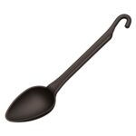 BUFFED SPOON SHORT BLACK PLASTIC PA 23CM PADERNO