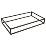 BY ORDER BUFFET STAND IRON BLACK GN 1/1 53X32.5X8CM PADERNO