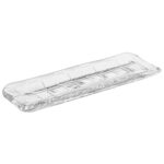 BY ORDER GLASS CLEAR SUSHI PLATE 19X6.5X1.5CM PADERNO