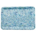 BY ORDER MELAMINE MOSAIC RECTANGULAR TRAY 34.2X23.2X2CM PADERNO ITALY