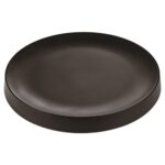 BY ORDER MELAMINE GOURMET BLACK PLATE 28X3CM PADERNO ITALY