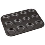 BY ORDER OVEN PAN 31.5X24CM NON STICK CUP BUN 12 POSITIONS 6.8X1CM PADERNO