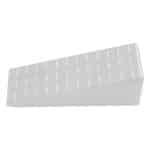 DOOR TABLE STOP SFINA 1PC ART12/A WHITE JUMBO VIOSARP