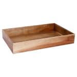 BY ORDER BUFFET ACACIA STACKABLE TRAY BOX GN 1/1X8.5CM ESPIEL