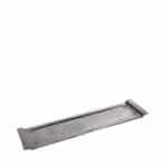 BY ORDER BUFFED TRAY RECTANGULAR ALUMINIUM 60X15X3CM ESPIEL
