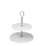 BUFFET STAND MARPLE 2TIER 41X53CM ESPIEL