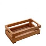 WOOD BEECH BASKET KAFASAKI G/N 1/3 32.4X17.6X10.5CM ESPIEL