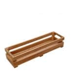 WOOD BEECH BASKET KAFASAKI G/N 2/4 53X16X10.5CM ESPIEL