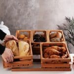 WOOD BEECH STAND 53.5X32.5X10CM FOR GASTRONOM BASKETS ESPIEL - Image 2