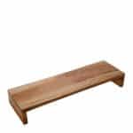 WOOD BEECH RECTANGULAR STAND 60X19X9CM ESPIEL