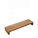 WOOD BEECH RECTANGULAR STAND 45X12.5X6CM ESPIEL