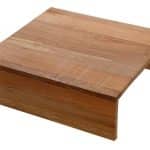 WOOD BEECH SQUARE STAND 30X30X10CM ESPIEL