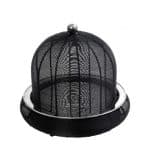 BY ORDER BUFFET DISH PLATTER WITH DOME INOX WIRED 35X41CM BLACK ESPIEL