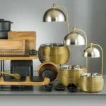 BY ORDER CHAFING DISH INOX WIRED 25X30CM 1.5L GOLD ESPIEL - Image 2