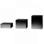 BUFFET CUBES ACRYLIC 3PCS KIT 25CM BLACK GARIBALDI