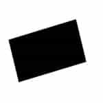 PLEXIGLASS BLACK 35X65CM GARIBALDI