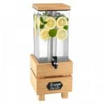 JUICE DISPENSER CRATE NATURAL WOOD 8L GARIBALDI