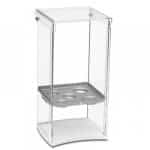 ACRYLIC CONE CABINET 5ROW FROSTED GARIBALDI