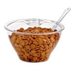 ACRYLIC DISPLAY CLEAR BOWL WITH LID 9LIT PUNCH BOWL BUFFET GARIBALDI