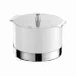 BUFFET NORMA POT COLOR PORCELAIN WHITE S/S BASE 2.5L GARIBALDI