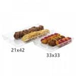 BUFFET ELLE CONTEMPORARY PLEXIGLASS DISPLAY TRAY 21X42X4.5CM CLEAR GARIBALDI