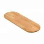 BUFFET WOODEN BOARD OVAL SOLID BEECH 72X23X2CM PREOILED WITH ANTISLIP PADS GARIBALDI