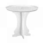 BUFFET CAKE STAND 30X22CM WHITE GARIBALDI