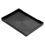 BY ORDER SERVING TRAY PP RECTANGULAR BLACK STACKABLE 39X28CM GTSA