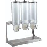 CEREAL DISPENSER S/S TRIBLE POLYCARBONATE 3X3.5L GTSA