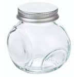 BY ORDER JAR GLASS INOX LID BUFFED 18CL GTSA