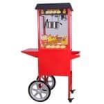POP CORN MACHINE ELECTRIC 1.17KW WITH TROLLEY 94X50X160CM SET POP6A-R WITH POP6C UNIQUE