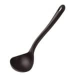BUFFED SERVING LADLE BLACK PLASTIC PA 31CM PADERNO