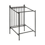 BUFFET METAL STAND 29X32.5CM BLACK FOR G/N 1/2 PADERNO ITALY
