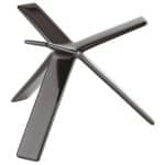 BUFFET STAND METAL WITH BLACK ANTI-SLIDE COATING 12CM PADERNO - BY ORDER