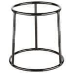 BUFFET STAND METAL ROUND WITH BLACK ANTI-SLIDE COATING 18CM PADERNO