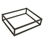 BUFFET STAND IRON BLACK GN 1/2 32.5X26.5X8CM PADERNO - BY ORDER