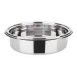 FOOD PAN ROUND INSERT FOR CHAFING DISH 49794 ROUND 30.5X8CM 4L INOX PADERNO ITALY - BY ORDER