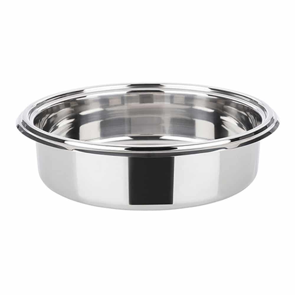 BUF-PAD-49794-30.jpg FOOD PAN ROUND INSERT FOR CHAFING DISH 49794 ROUND 30.5X8CM 4L INOX PADERNO ITALY - BY ORDER - Image 1