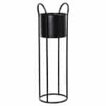 CHAMPAGNE - WINE STAND BLACK METAL 21,5X76CM ESPIEL BY ORDER