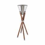 BY ORDER DOUBLE WALL CHAMPAGNE BUCKET WITH STAND 25.5X24-43X88CM ESPIEL