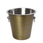 BY ORDER CHAMPAGNE BUCKET 22CM INOX GOLD MAT ESPIEL