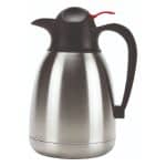 THERMOS JUG DOUBLE WALL 2.0L ST/STEEL BLACK LID
