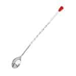 MIXING SPOON RED KNOB 28CM INOX GTSA B004 ITALY