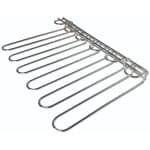 BAR GLASS RACK METAL 5 DIVISIONS 45X32X6CM INOX GTSA