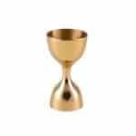MEASURE JIGGER CLEPSYDRA GOLD INOX 3-6CL