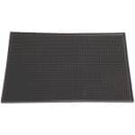 BAR MAT 30X15X1CM RUBBER BLACK
