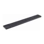 BAR MAT 68X8X1.6CM RUBBER BLACK