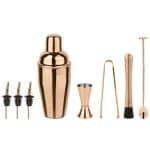 COCKTAIL MIXOLOGY INOX COPPER LOOK SET - 8PCS