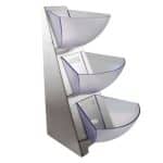 MULTI RACK 3TIER S/S 19X24X41CM PADERNO