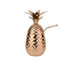 COCKTAIL PINEAPPLE CUP 50CL COPPER WITH STRAW PADERNO